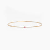 The Pink Sapphire Bangle - All Sizes