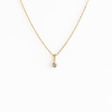 The Twist Bail Diamond Pendant