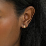 The Petite Gold Huggies