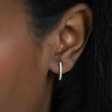 The 1/3 Carat Diamond Hoops