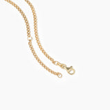 The Half Diamond Tennis Necklace