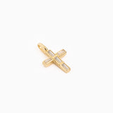 The Mini Baguette Cross Pendant I
