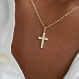 The Baguette Cross Pendant