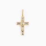The Baguette Cross Pendant