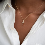 The Baguette Cross Pendant