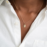 The Sample Marquise Oval Pendant