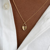The Heart Padlock Pendant