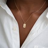 The Diamond Bee Pendant