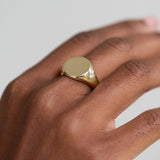 The Chunky Classic Signet Ring - 7, 7.25, 7.5, 7.75, 8, 8.25, 8.5, 8.75, 9