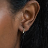 The 5 Stone Diamond Huggies