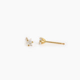 The Trilliant Stud Earrings