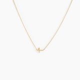 The Horizontal Cross Necklace