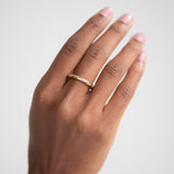 The Triple Weight Pink Sapphire Ring - Evenly Spaced - 6.5