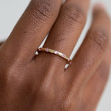 The Double Weight Pink Sapphire Ring - 6