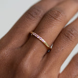 The Double Weight Pink Sapphire Ring - 7.5