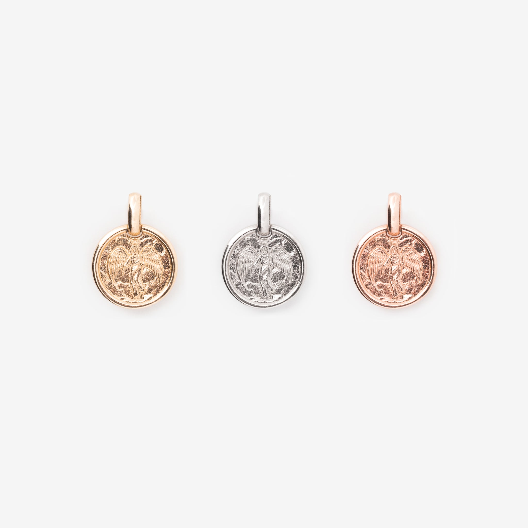 The Small Guardian Angel Medallion