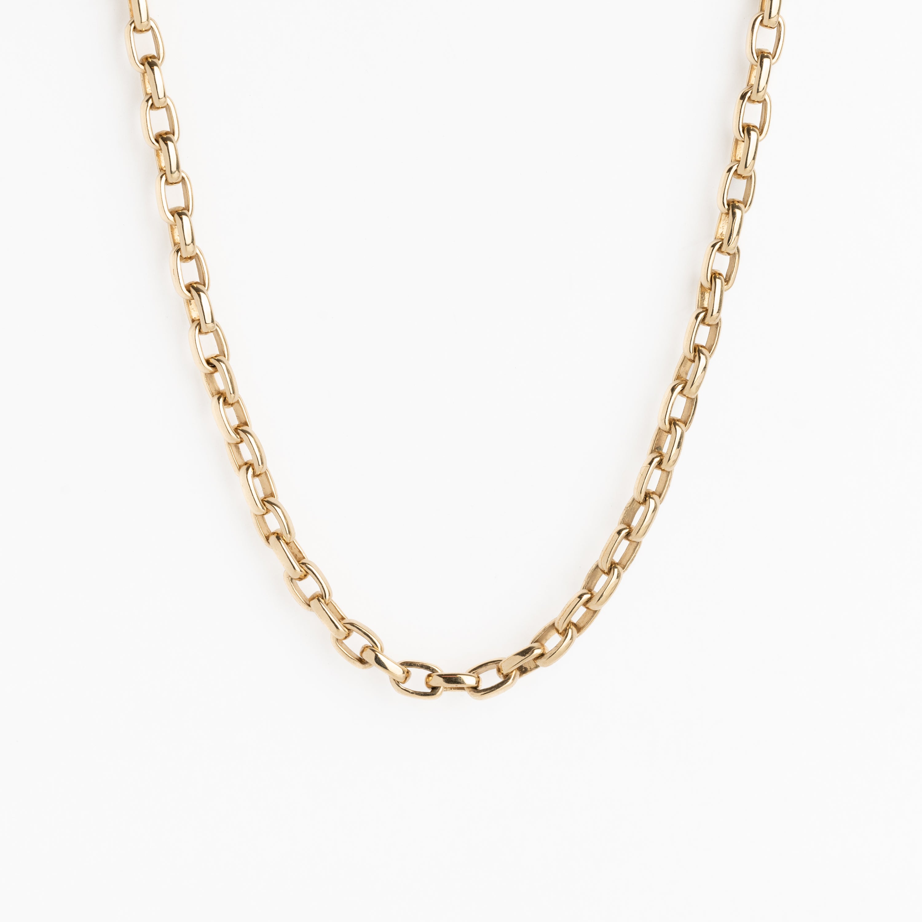 The Square Chain Link Necklace – Yearly Co.
