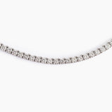 The 12.01 Carat 18k Diamond Necklace - White Gold