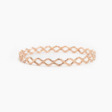 The Double Wavy Bangle