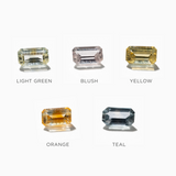 The Emerald Cut Montana Sapphire