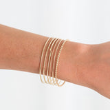 The Heavy Weight Crest Bangle