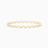 The Thick Wavy Bangle