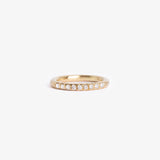 Ready to Ship - The Triple Weight Diamond Ring -  9 Stacked Together