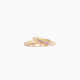 The Triple Weight Pink Sapphire Ring