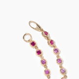 The Ombré Fluted Button Tennis Bracelet