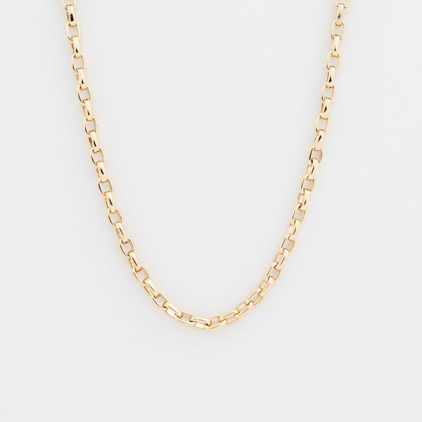 The Square Chain Link Necklace – Yearly Company